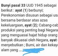 Uud 1945 Pasal 33 Ayat 2 Tentang Apa